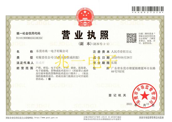 Business license 